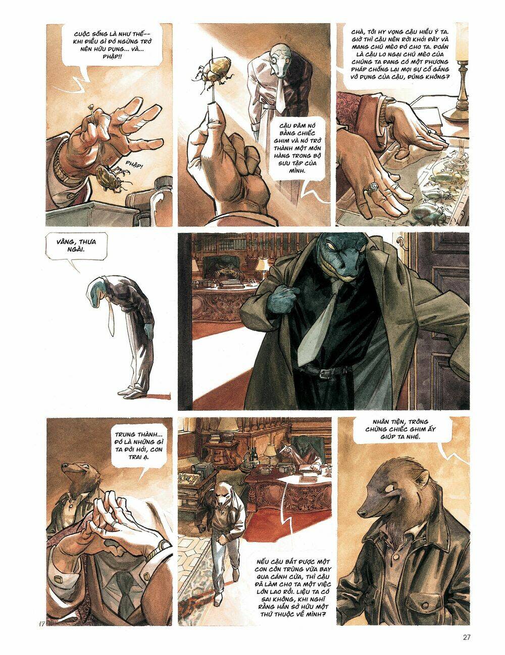 blacksad chương 1 - Next chương 2