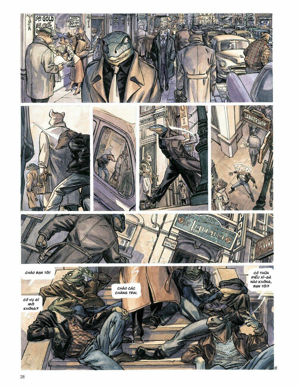 blacksad chương 1 - Next chương 2