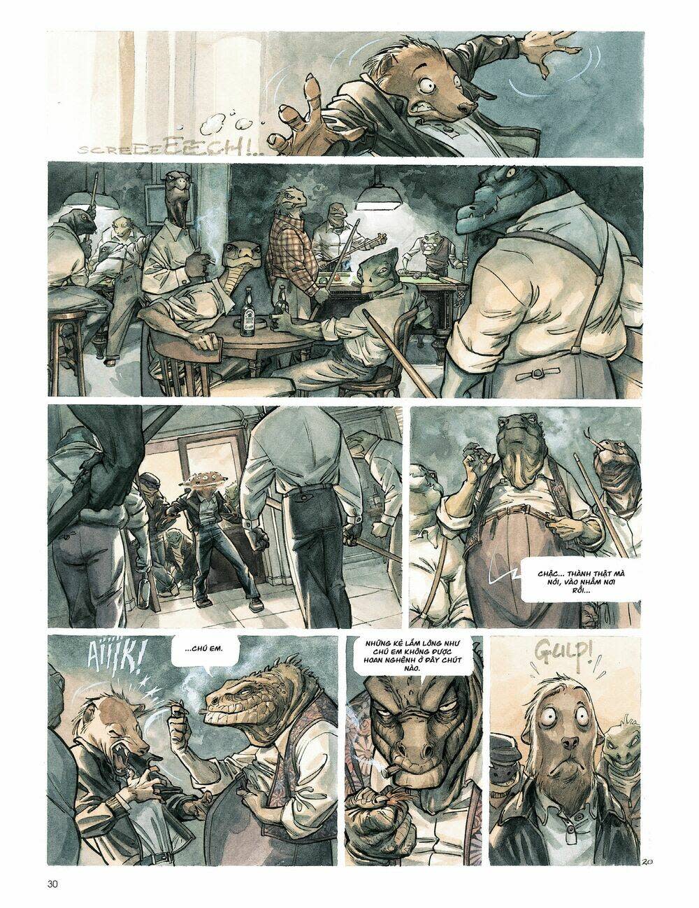 blacksad chương 1 - Next chương 2