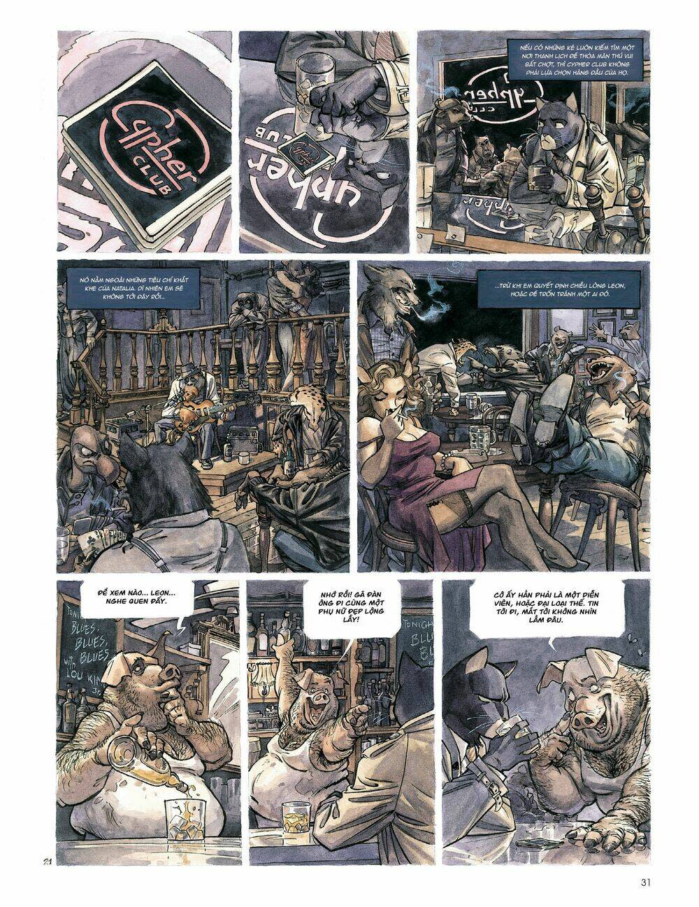 blacksad chương 1 - Next chương 2