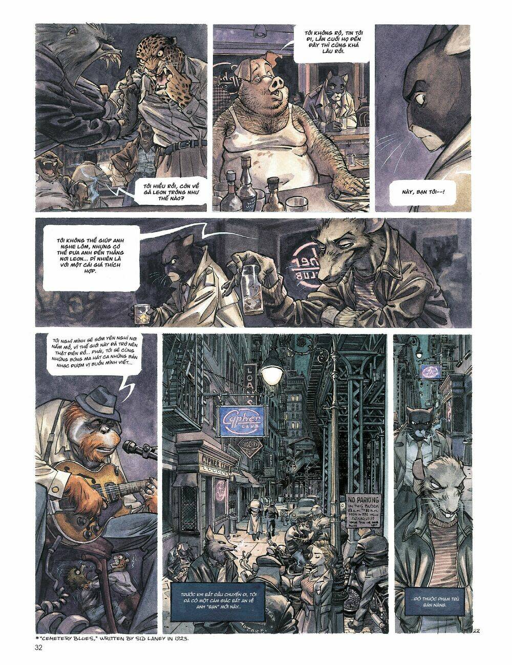 blacksad chương 1 - Next chương 2