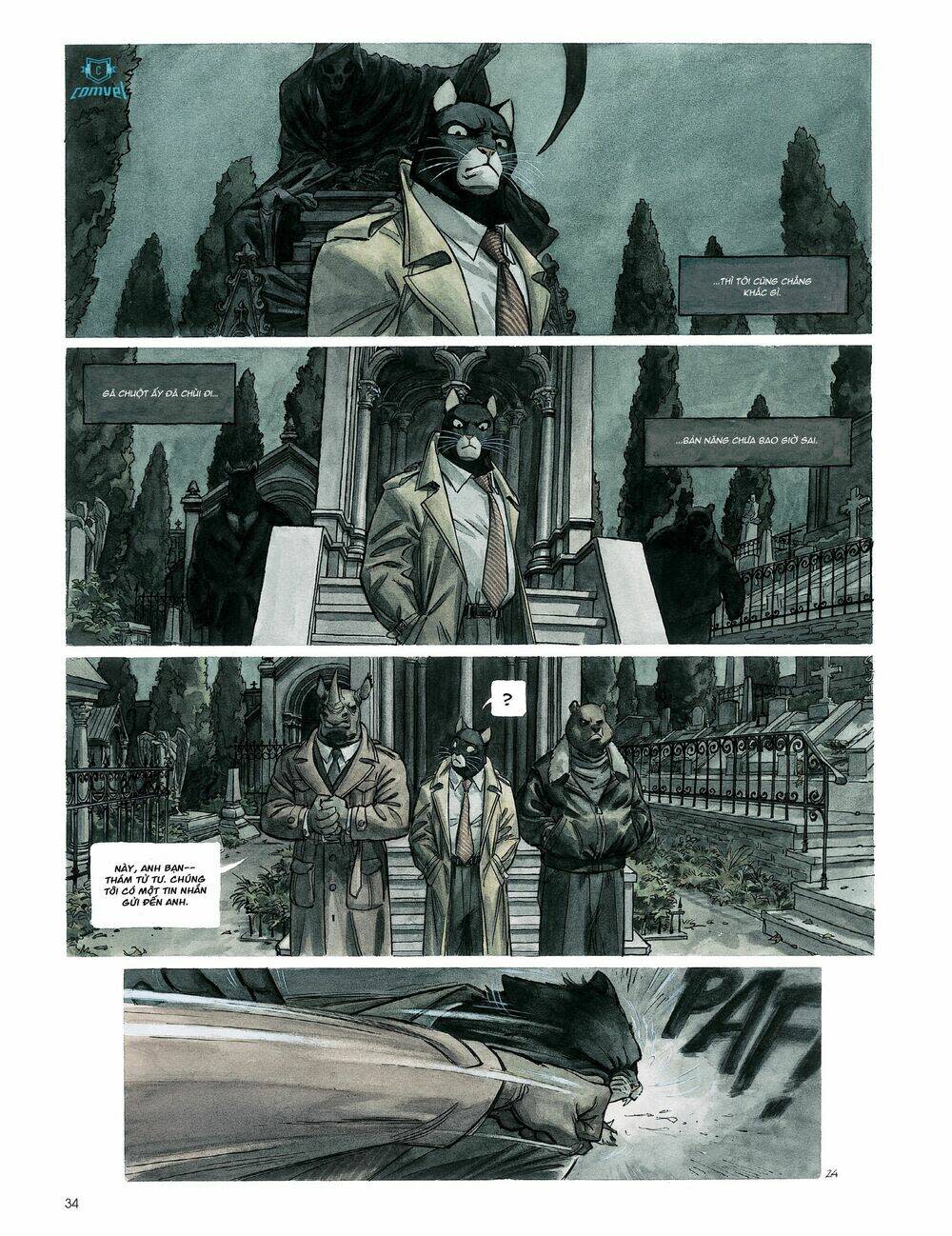 blacksad chương 1 - Next chương 2