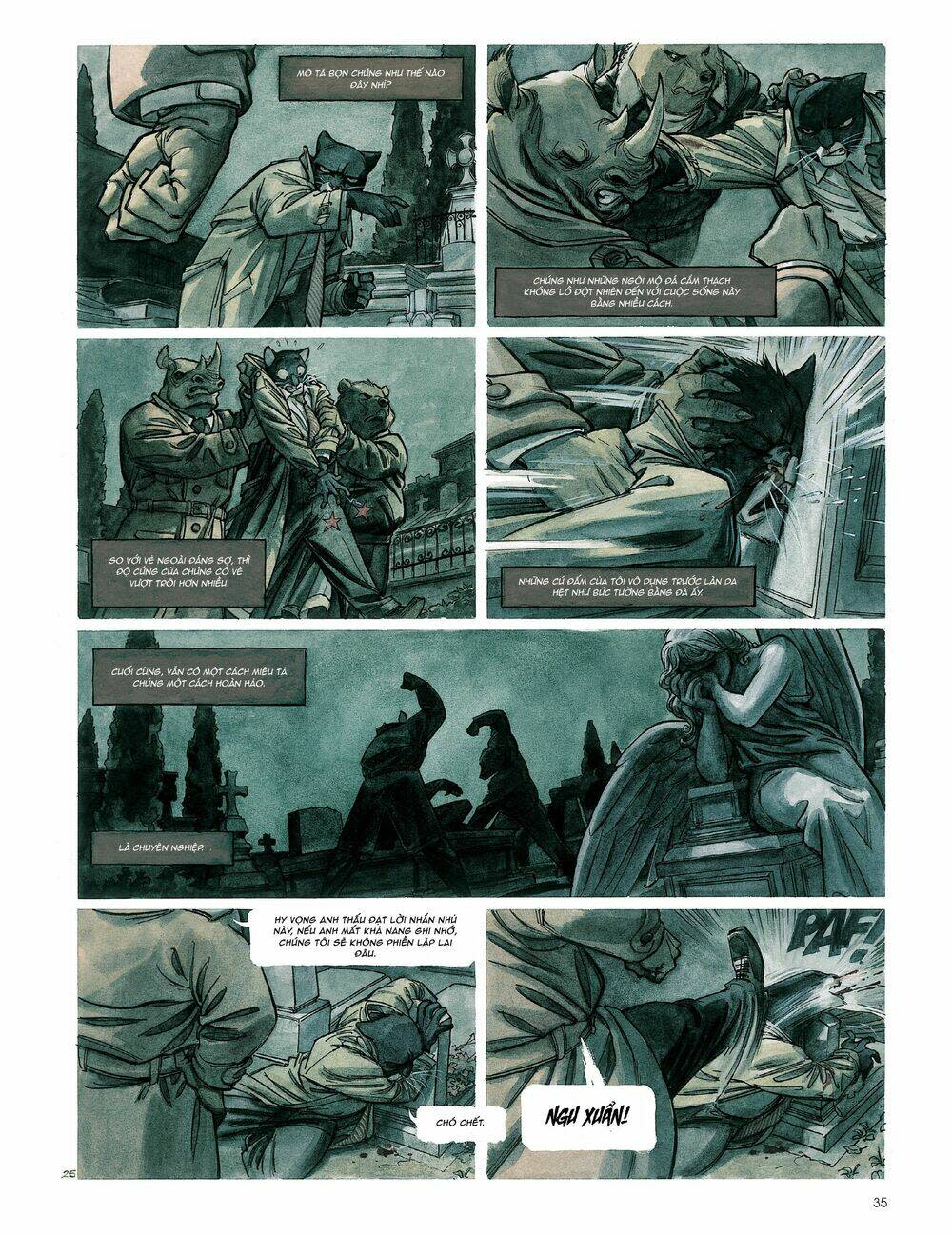 blacksad chương 1 - Next chương 2