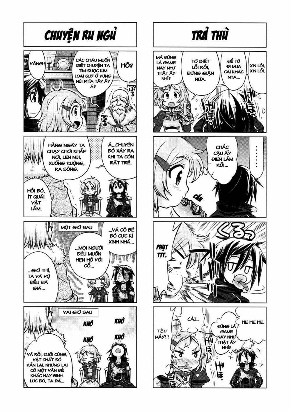 Swort Art Online - 4koma Chapter 4 - Trang 2