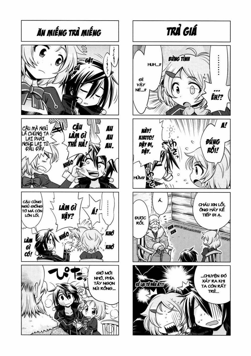 Swort Art Online - 4koma Chapter 4 - Trang 2