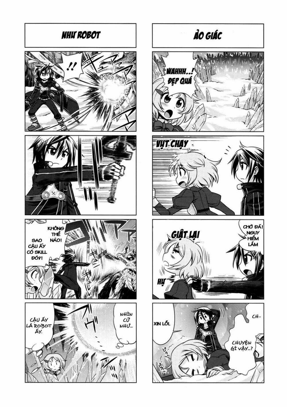 Swort Art Online - 4koma Chapter 4 - Trang 2