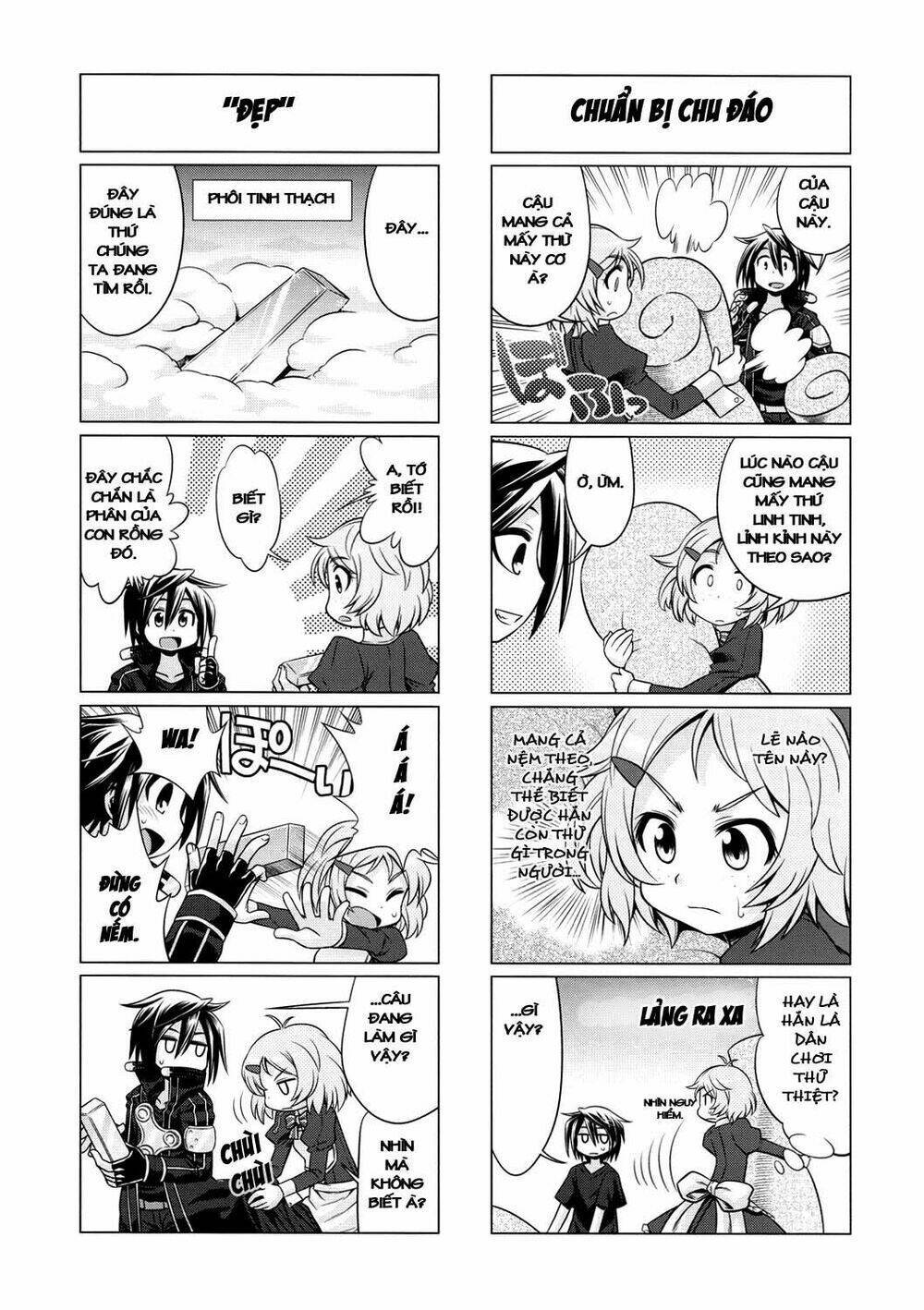 Swort Art Online - 4koma Chapter 4 - Trang 2