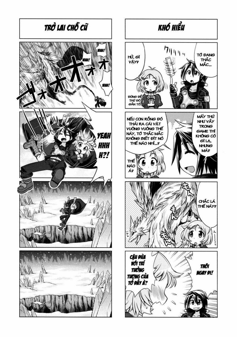 Swort Art Online - 4koma Chapter 4 - Trang 2