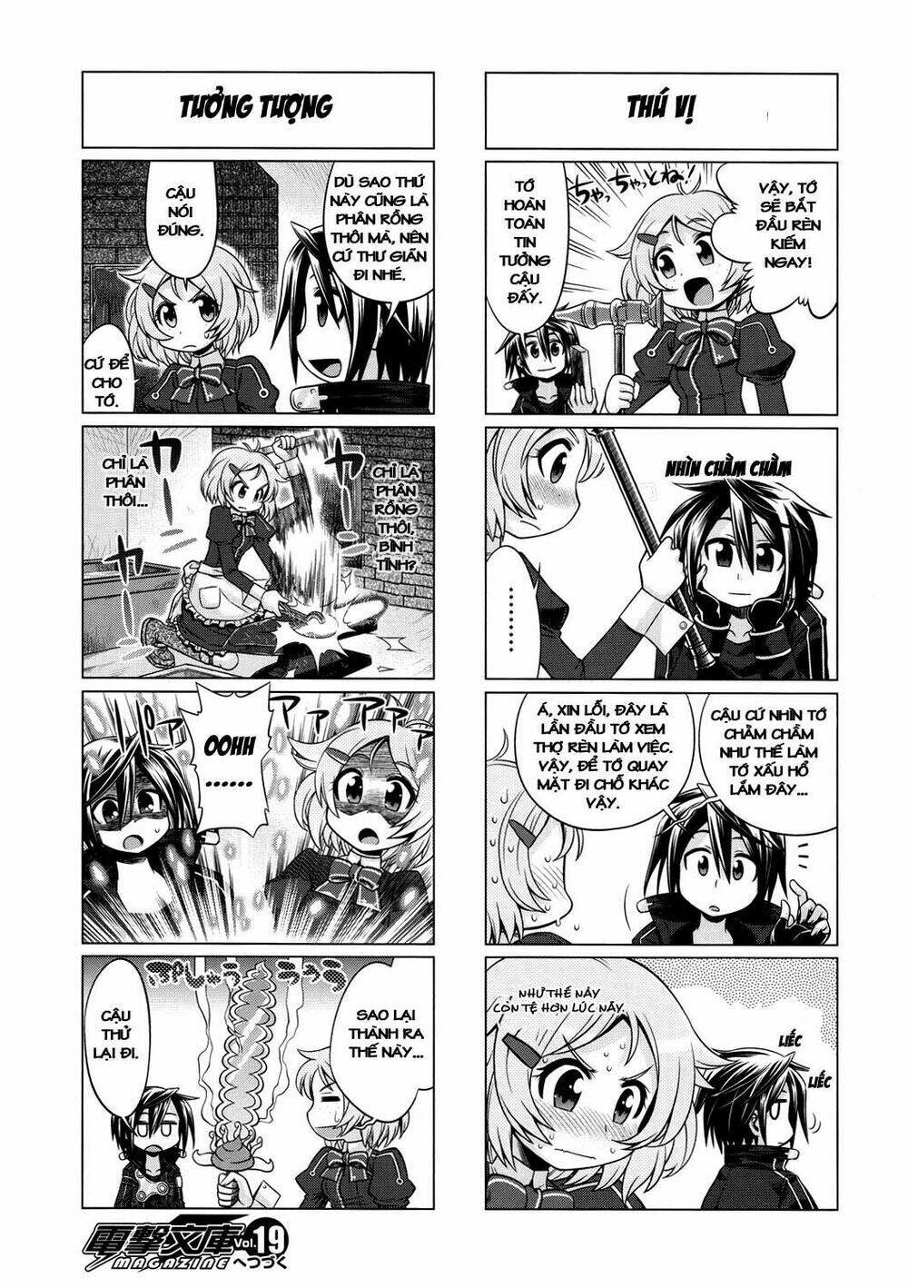 Swort Art Online - 4koma Chapter 4 - Trang 2