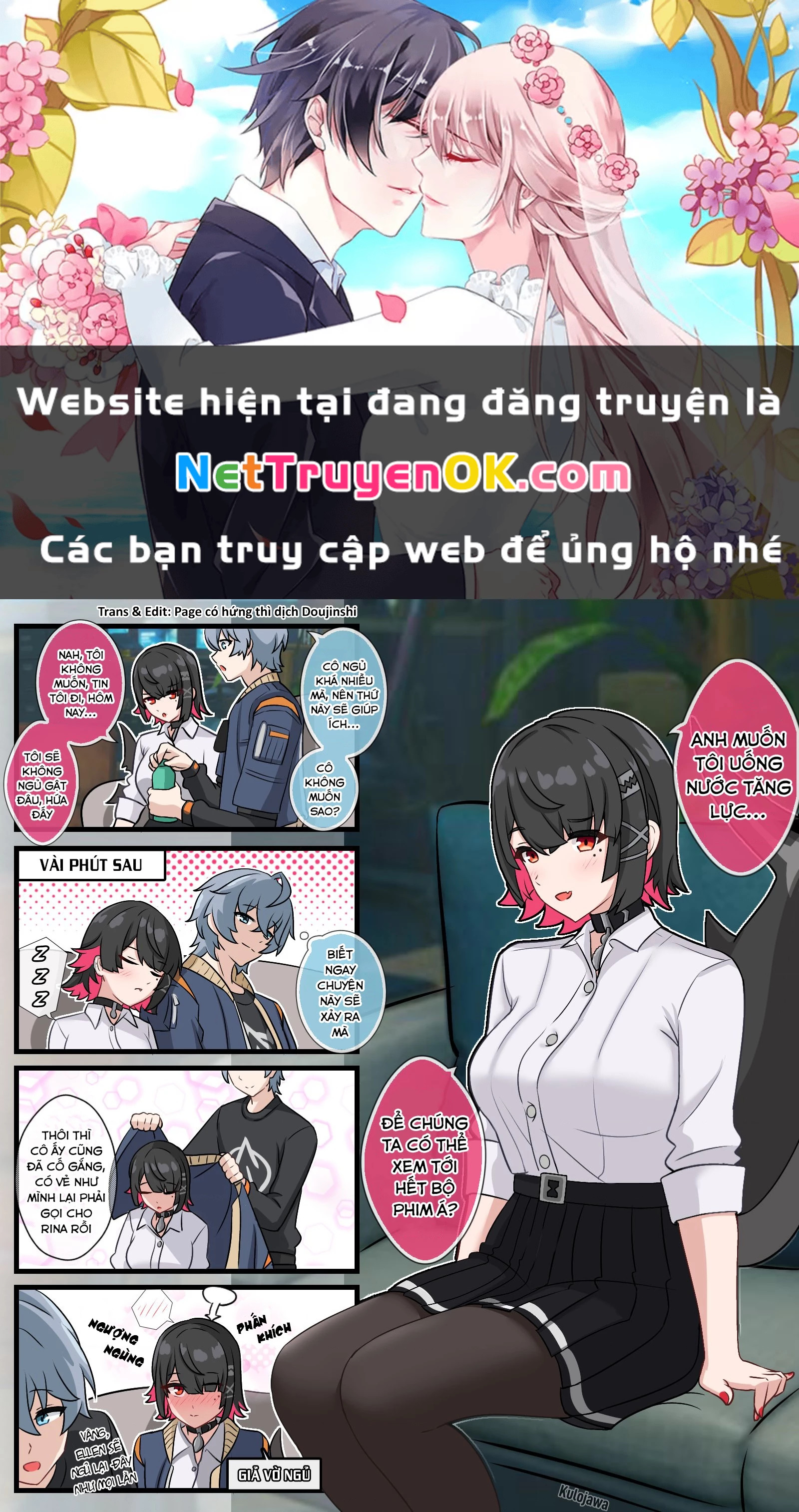 Tuyển tập truyện dịch của Page có hứng thì dịch Doujinshi Chapter 61 - Next Chapter 62