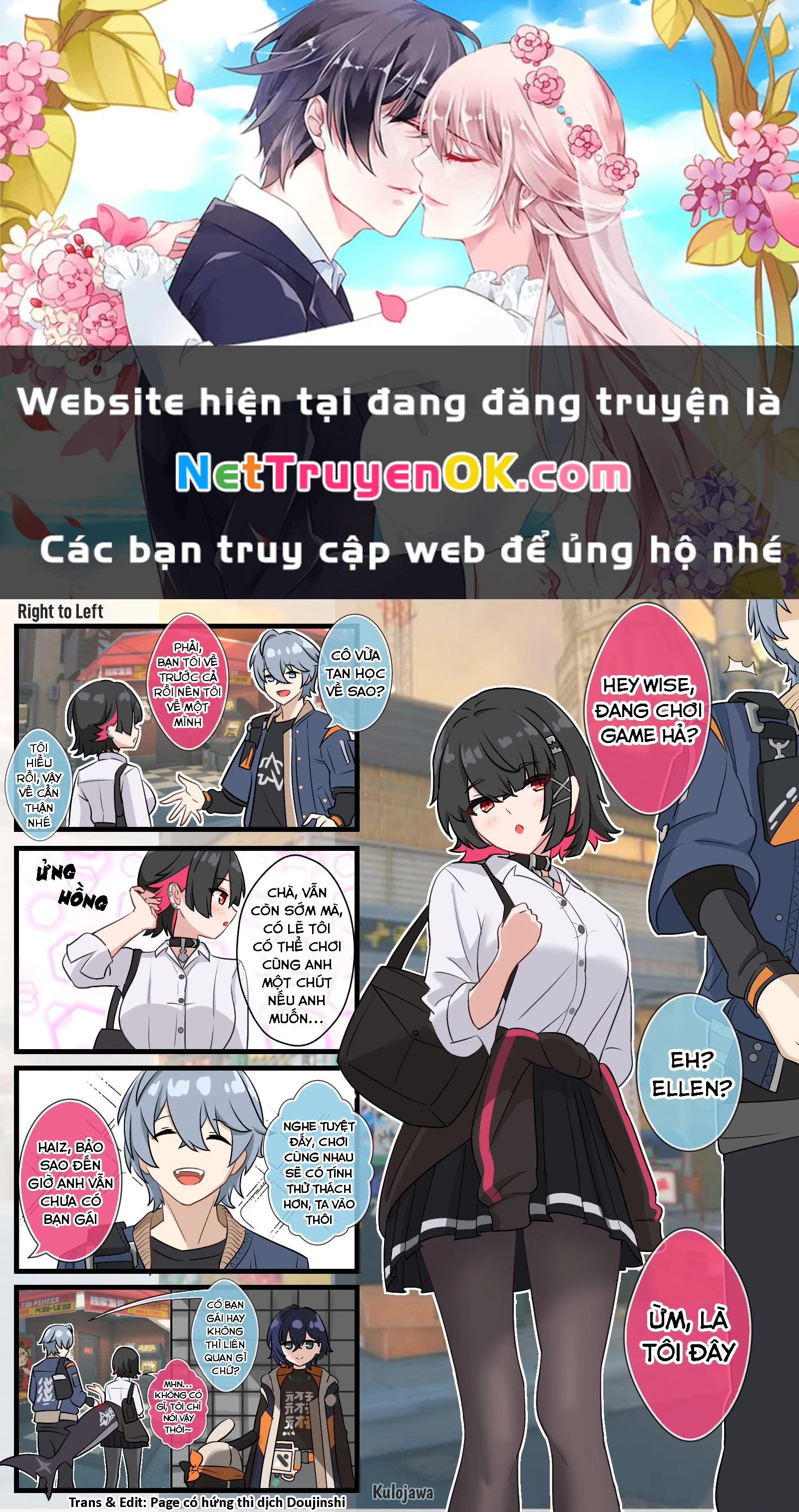 Tuyển tập truyện dịch của Page có hứng thì dịch Doujinshi Chapter 16 - Next Chapter 17