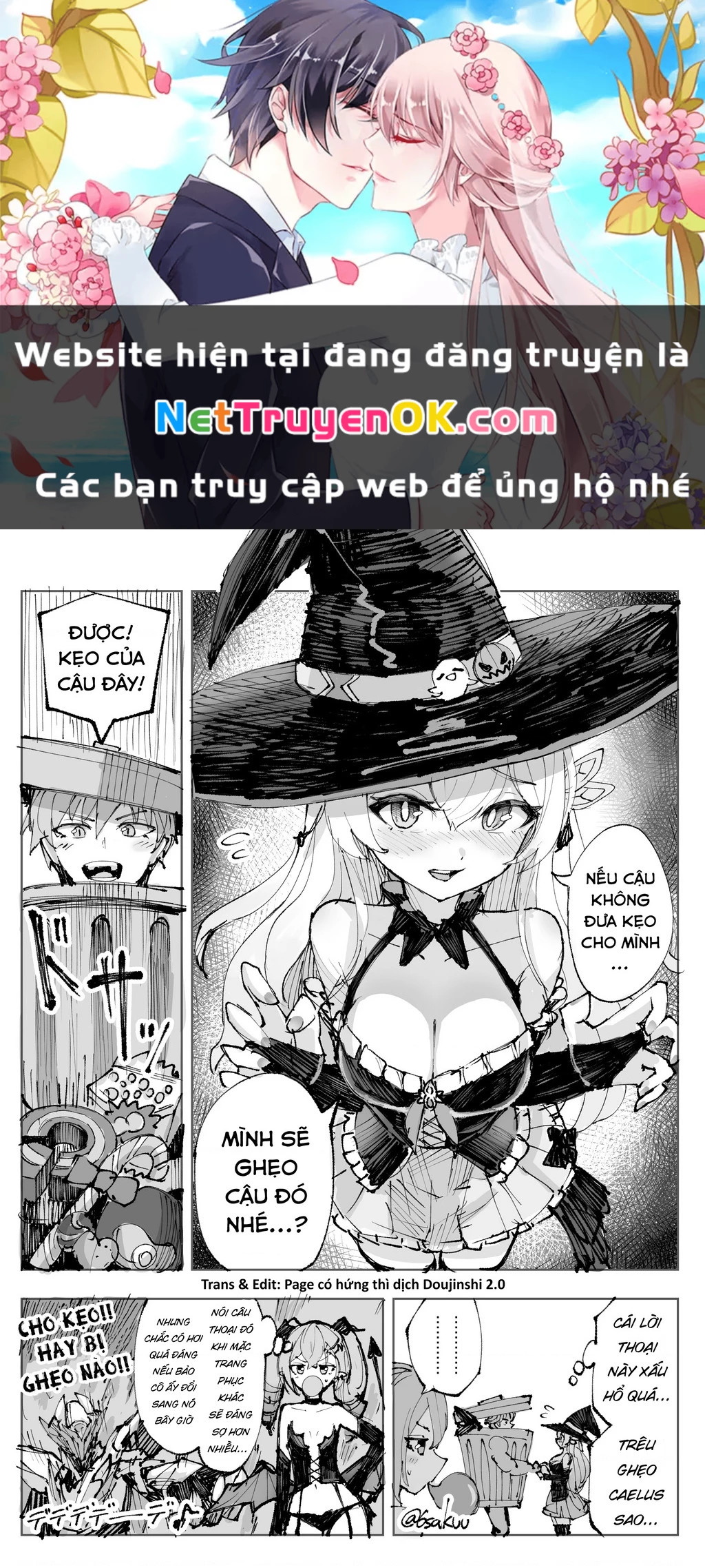 Tuyển tập truyện dịch của Page có hứng thì dịch Doujinshi Chapter 357 - Next Chapter 358