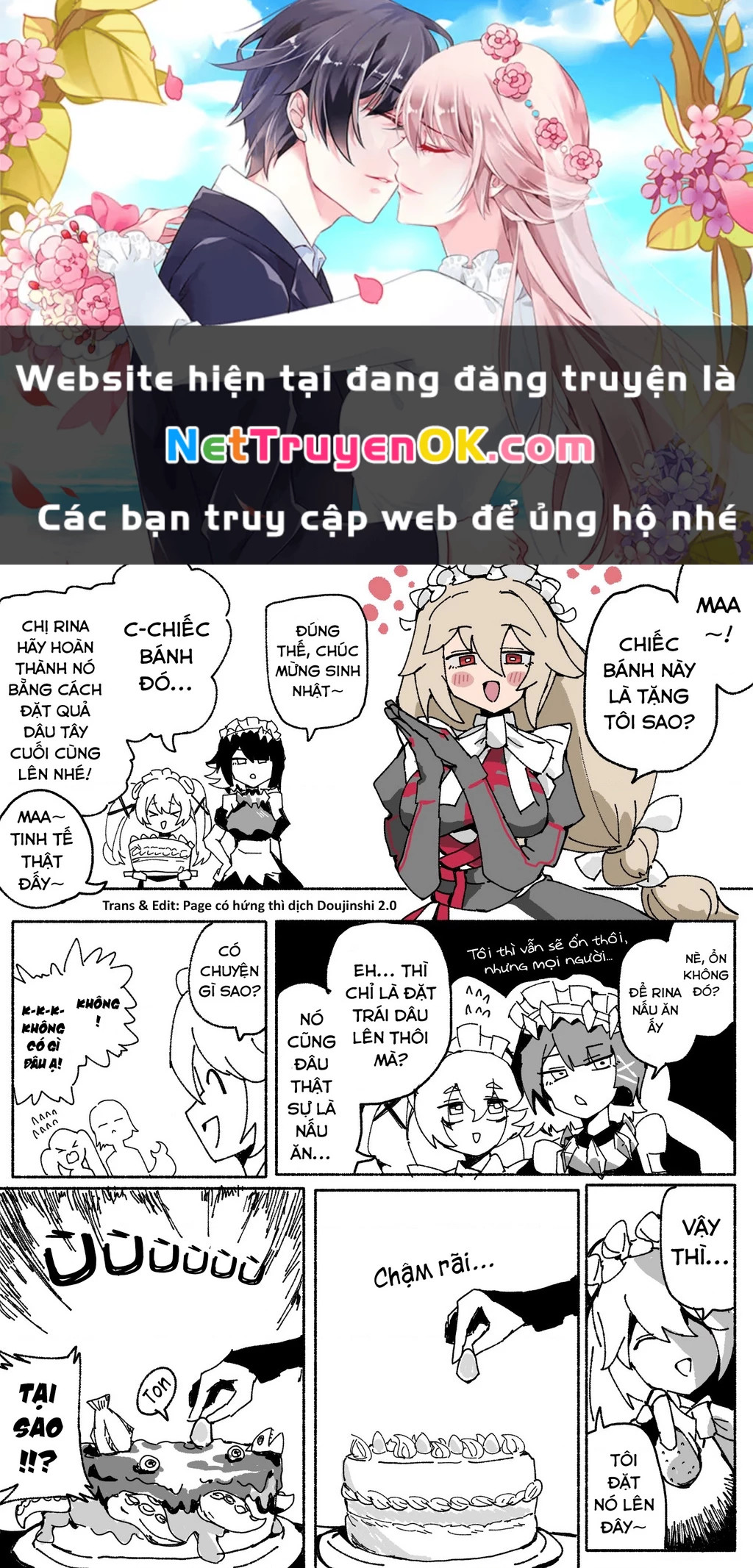 Tuyển tập truyện dịch của Page có hứng thì dịch Doujinshi Chapter 285 - Next Chapter 286