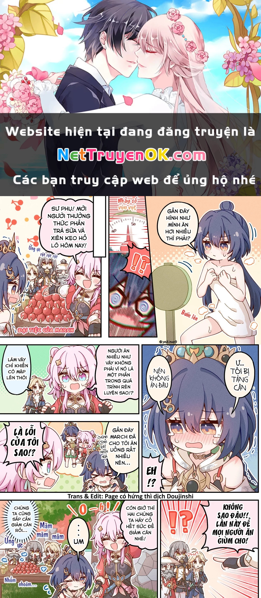 Tuyển tập truyện dịch của Page có hứng thì dịch Doujinshi Chapter 145 - Next Chapter 146