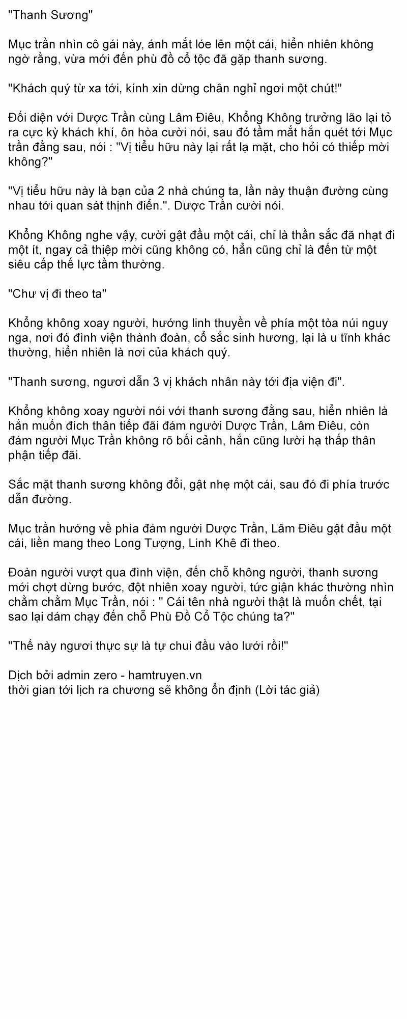 Đại chúa tể truyện chữ (bản dịch) Chapter 1413 - Next Chapter 1414