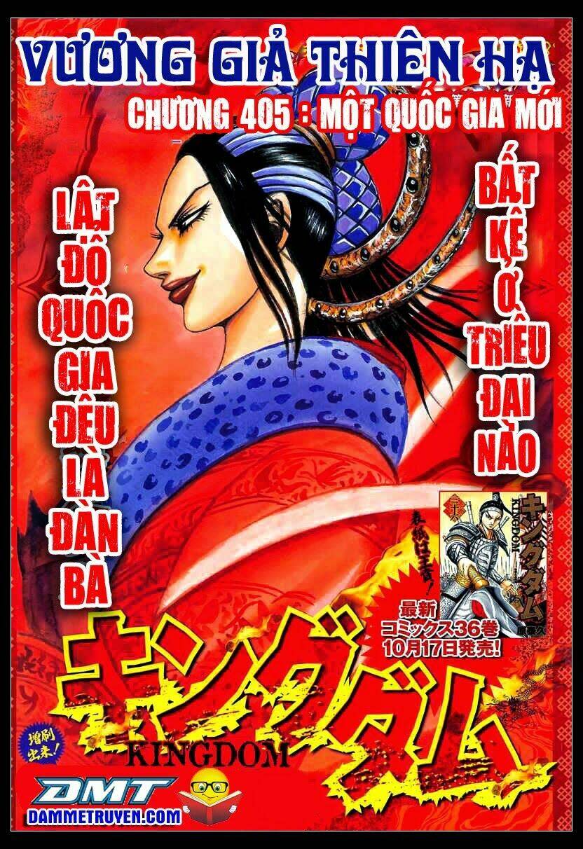 kingdom - vương giả thiên hạ chapter 405 - Next chapter 406