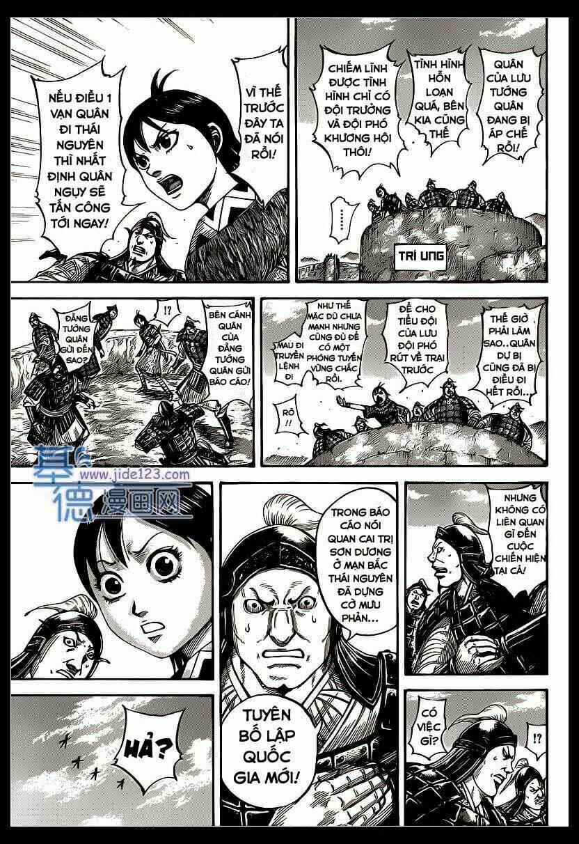 kingdom - vương giả thiên hạ chapter 405 - Next chapter 406