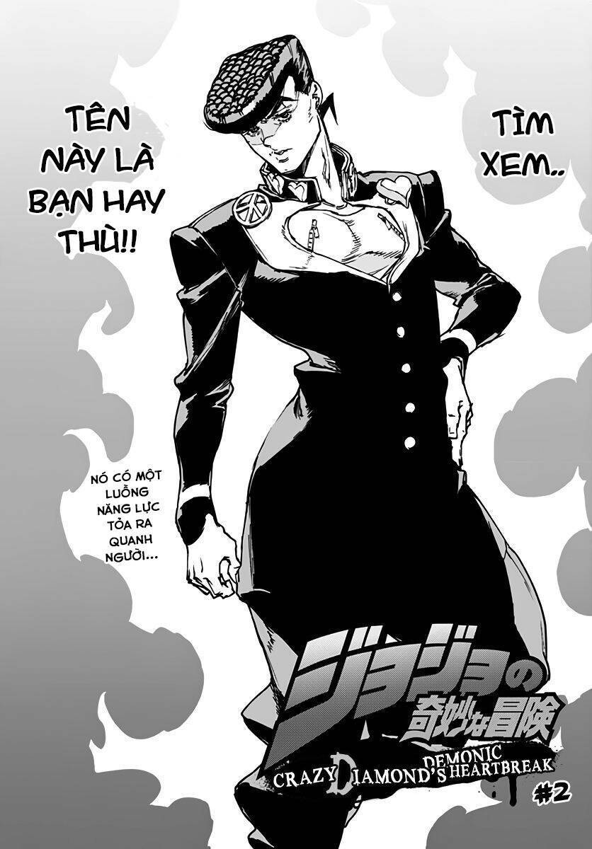 jojo's bizarre adventure: crazy diamond's demonic heartbreak chapter 2 - Trang 2