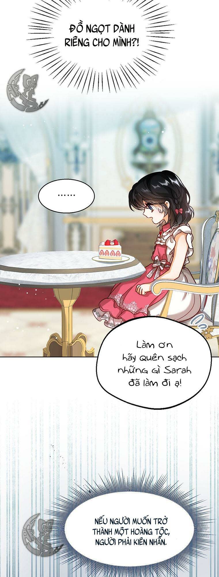 công chúa bé con nhìn vào cửa sổ trạng thái chapter 6 - Next Chapter 6.5