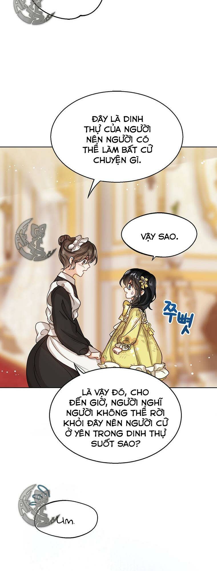 công chúa bé con nhìn vào cửa sổ trạng thái chapter 6 - Next Chapter 6.5