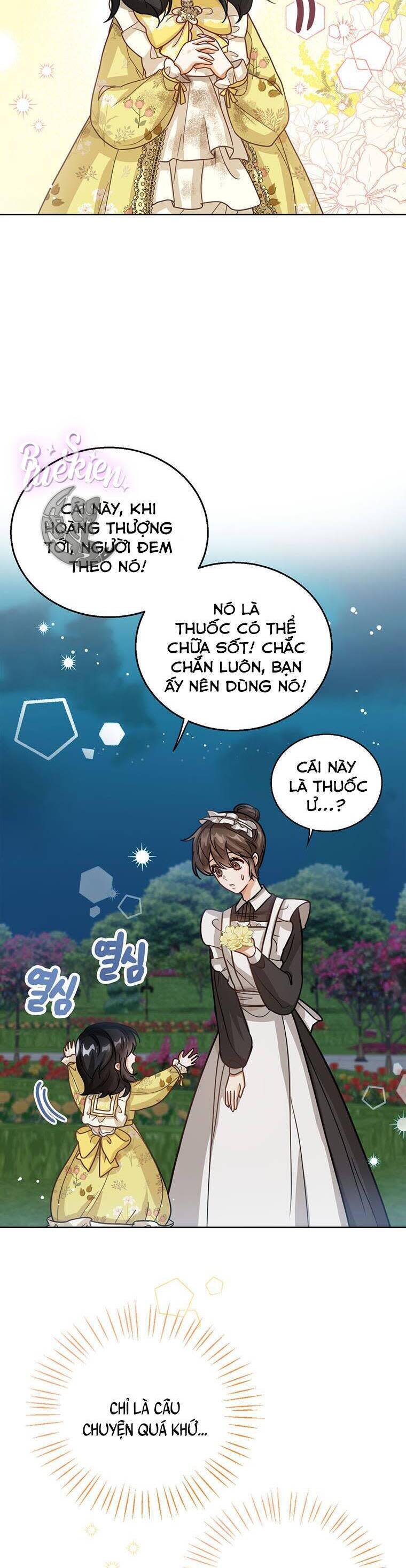 công chúa bé con nhìn vào cửa sổ trạng thái chapter 10 - Next Chapter 10.5