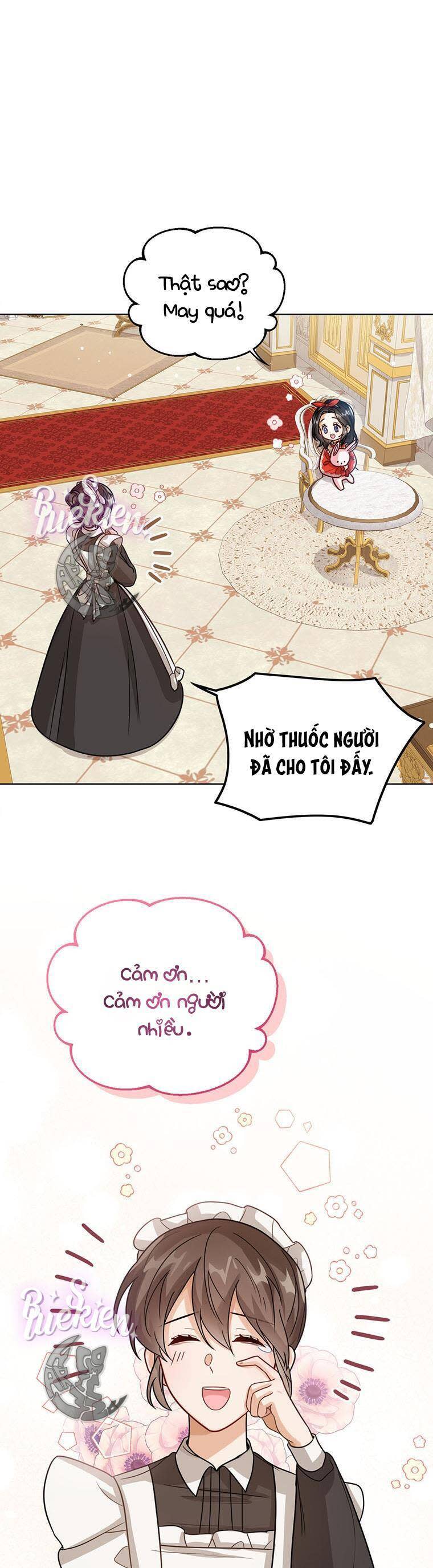 công chúa bé con nhìn vào cửa sổ trạng thái chapter 10 - Next Chapter 10.5