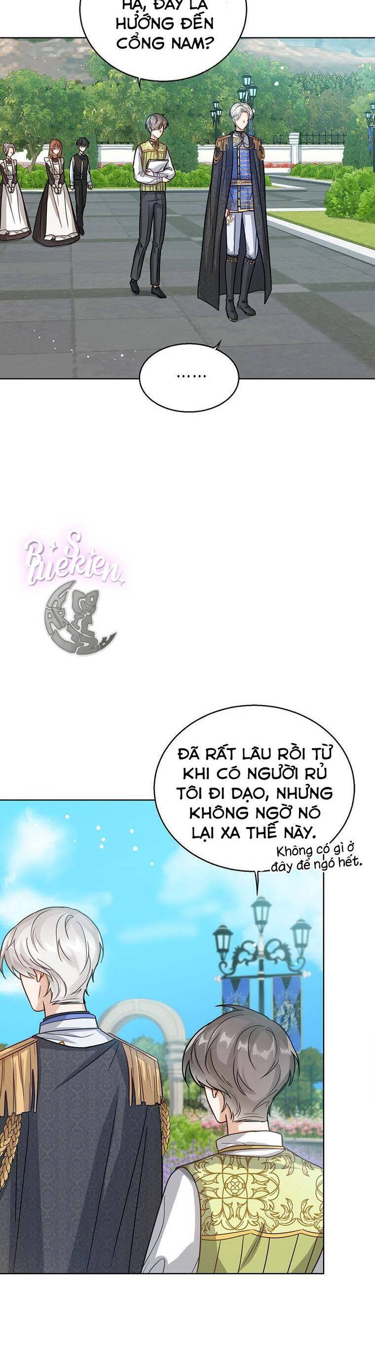 công chúa bé con nhìn vào cửa sổ trạng thái chapter 10 - Next Chapter 10.5