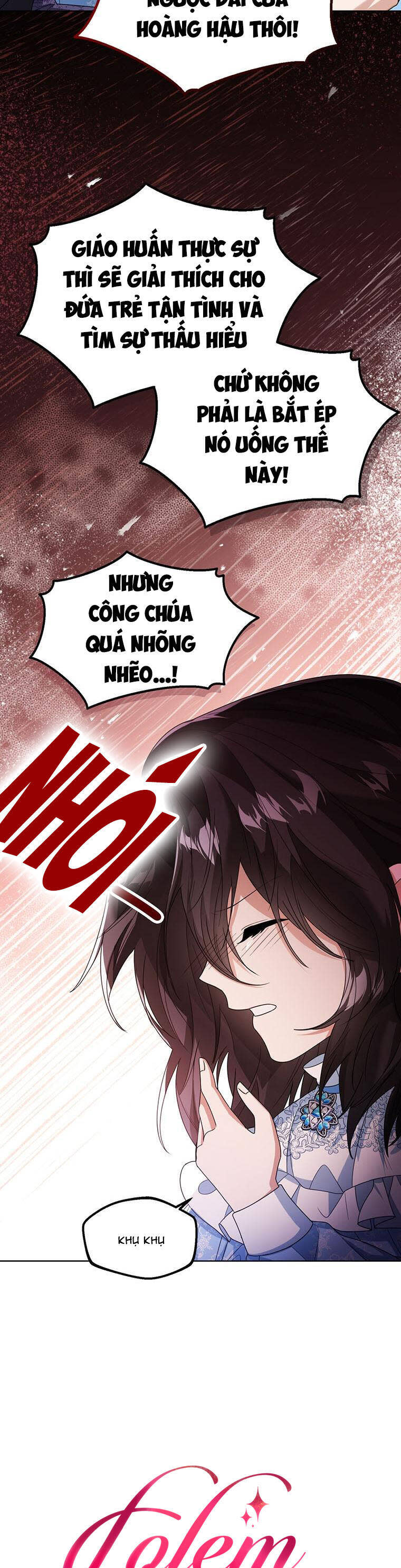 công chúa bé con nhìn vào cửa sổ trạng thái chapter 42 - Next chapter 43