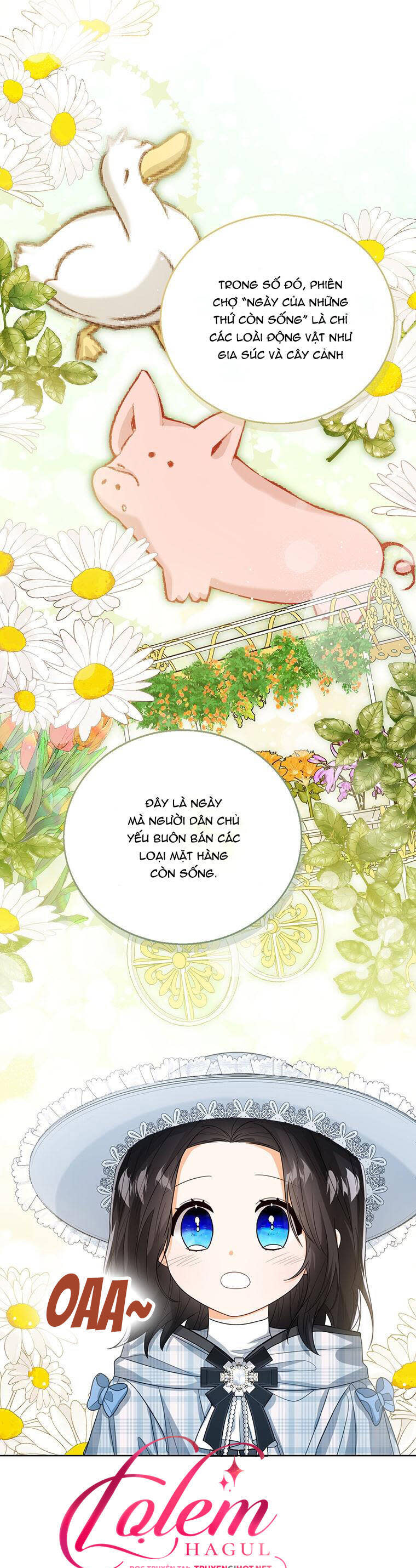 công chúa bé con nhìn vào cửa sổ trạng thái chapter 46 - Next chapter 47