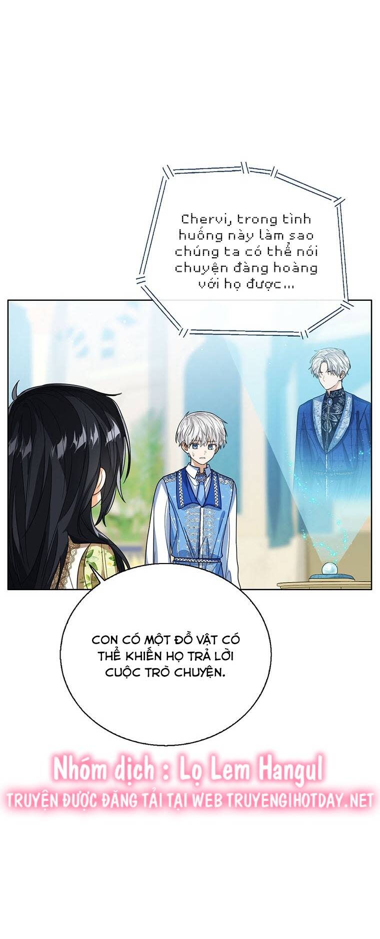 công chúa bé con nhìn vào cửa sổ trạng thái chapter 81 - Next chapter 82