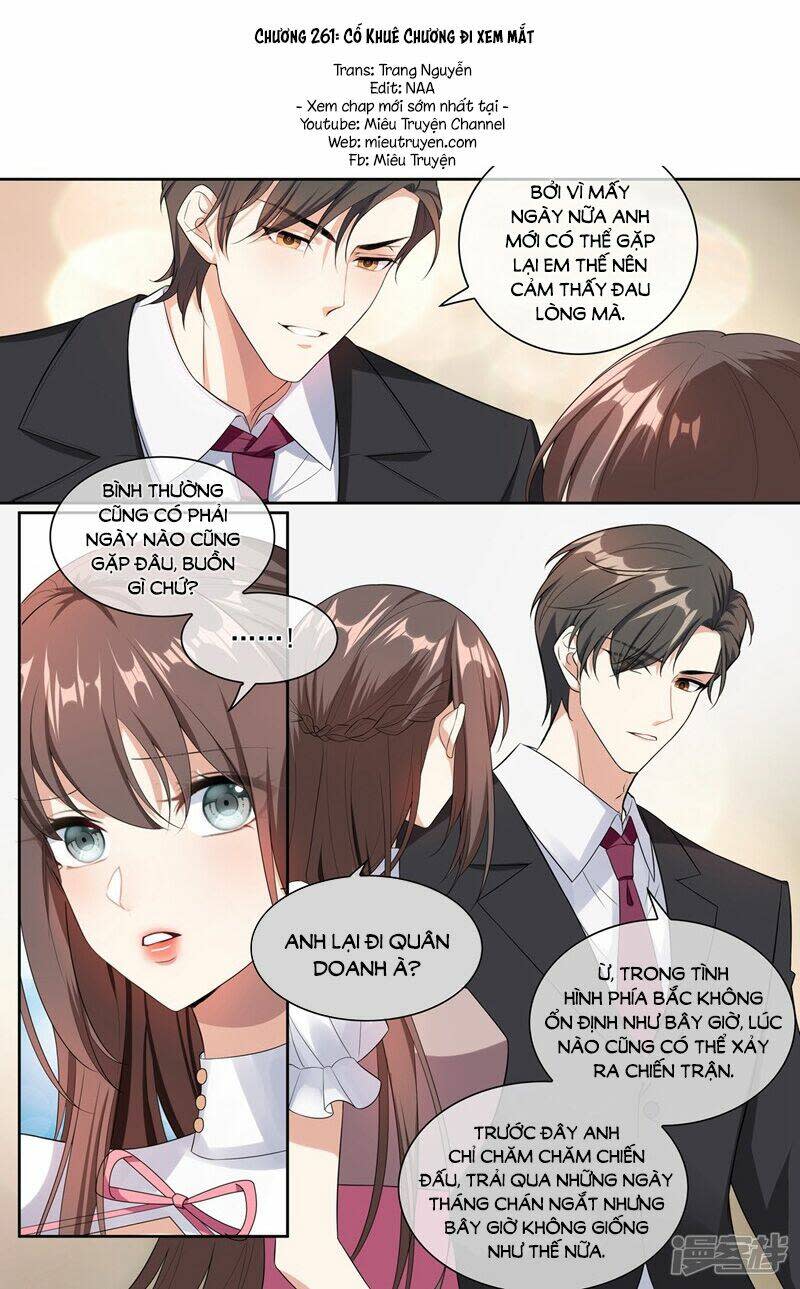 Thiếu Soái ! Vợ Ngài Lại Bỏ Trốn Chapter 261 - Trang 2