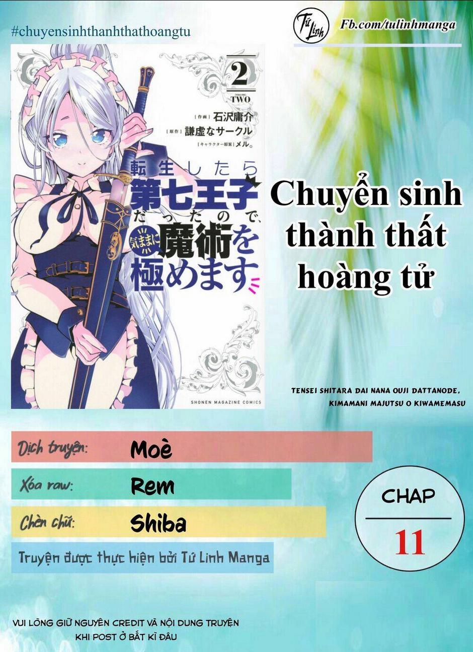 chuyển sinh thành thất hoàng tử chapter 11 - Next Chapter 11