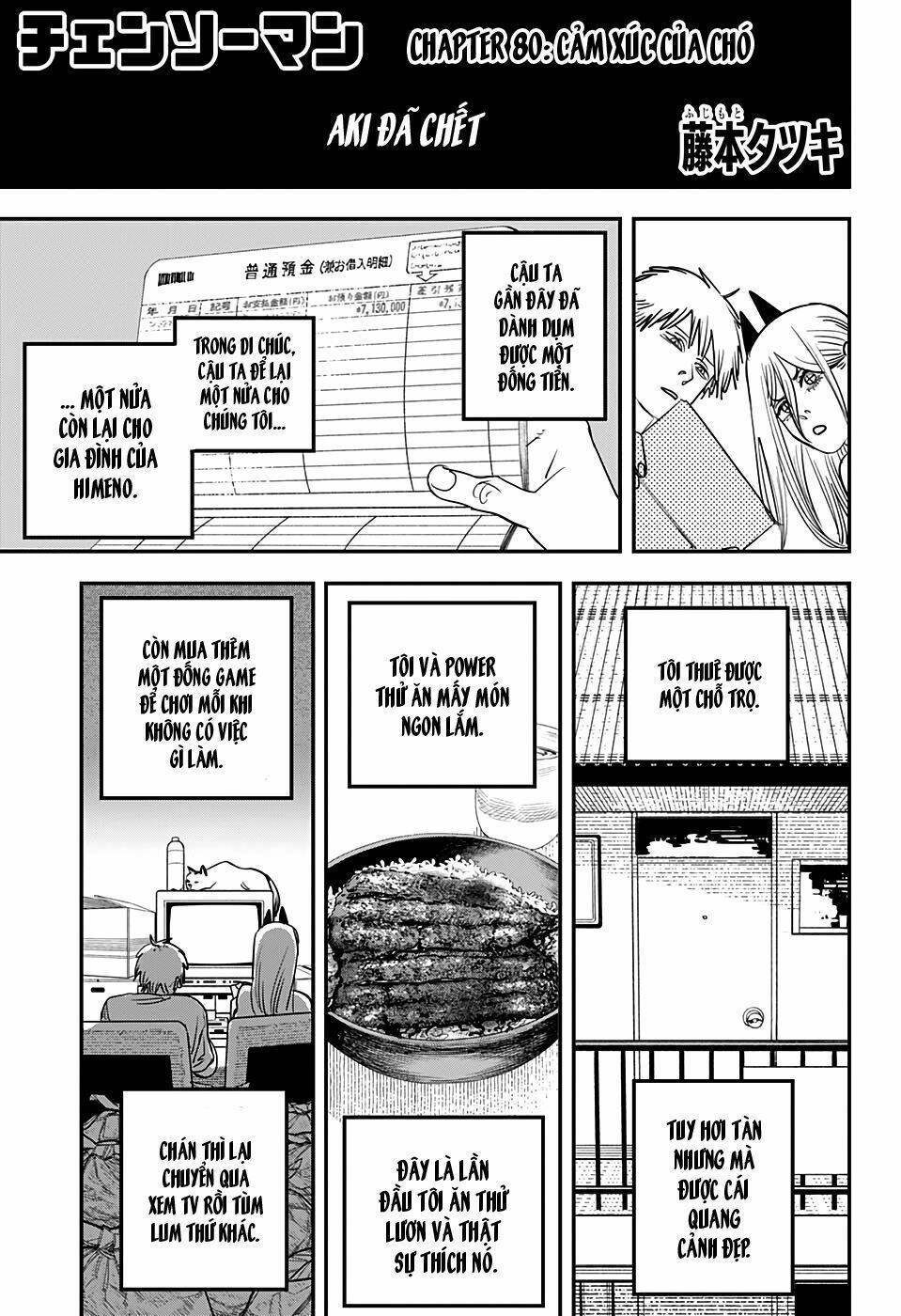 chainsaw man - thợ săn quỷ chapter 80 - Trang 2