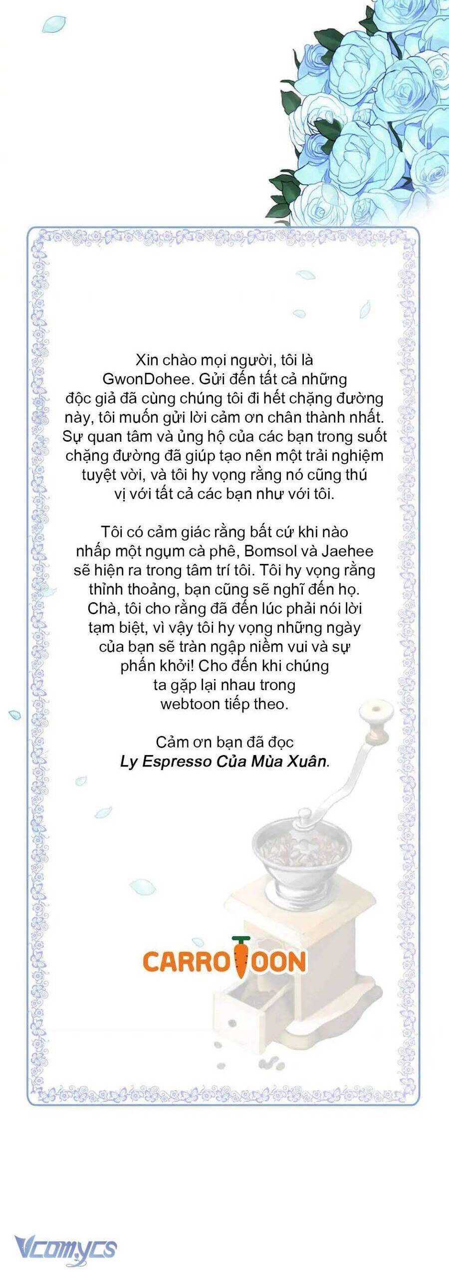 Mùa Xuân Của Espresso Chapter 62 - Trang 2