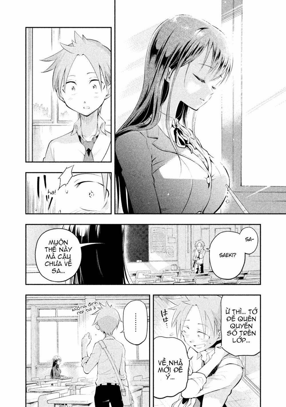 Saeki-san wa Nemutteru! Chapter 3: Cơ hội - Trang 2