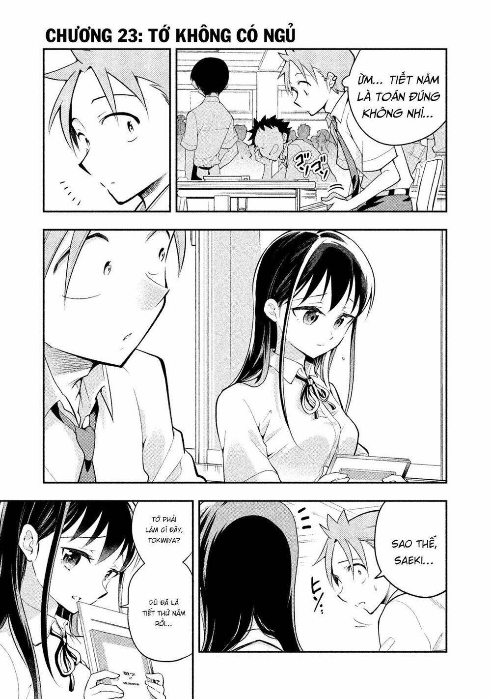 Saeki-san wa Nemutteru! Chapter 23 - Trang 2