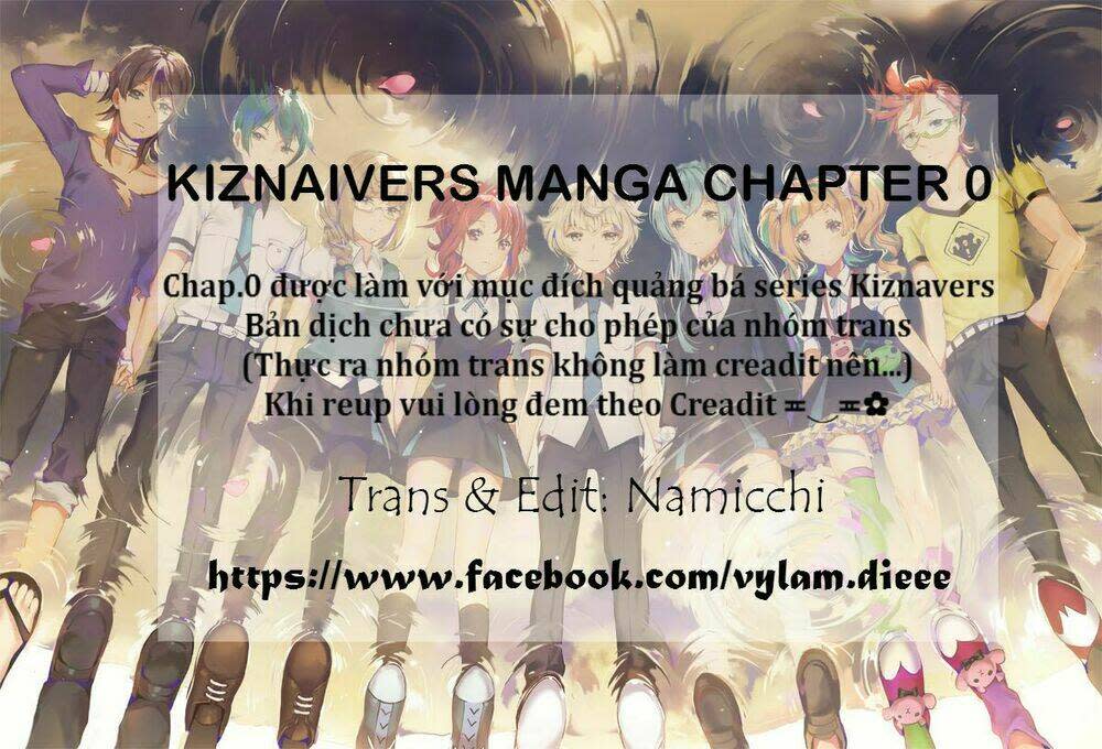 Kiznaivers Manga Chapter 0 - Trang 2