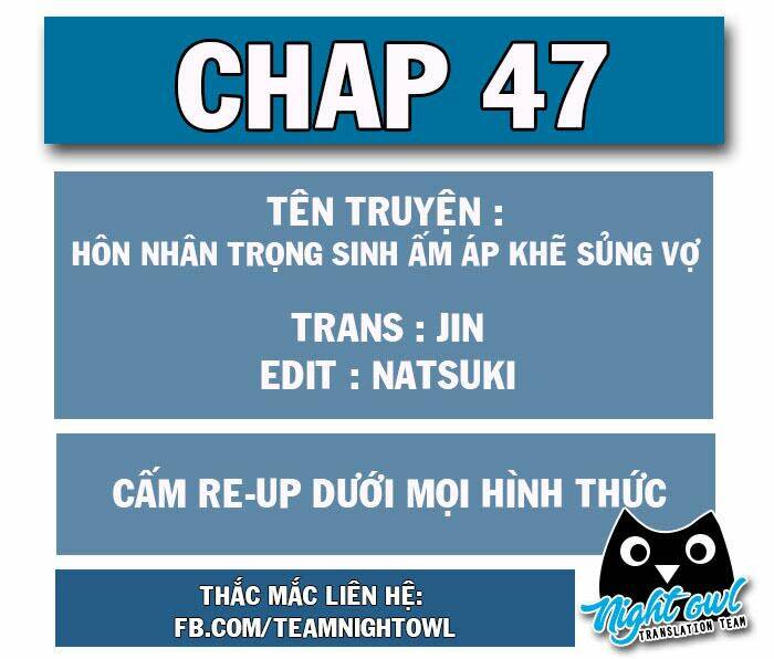 hôn nhân trọng sinh nhẹ nhàng ấm áp sủng vợ chapter 47 - Next chapter 48