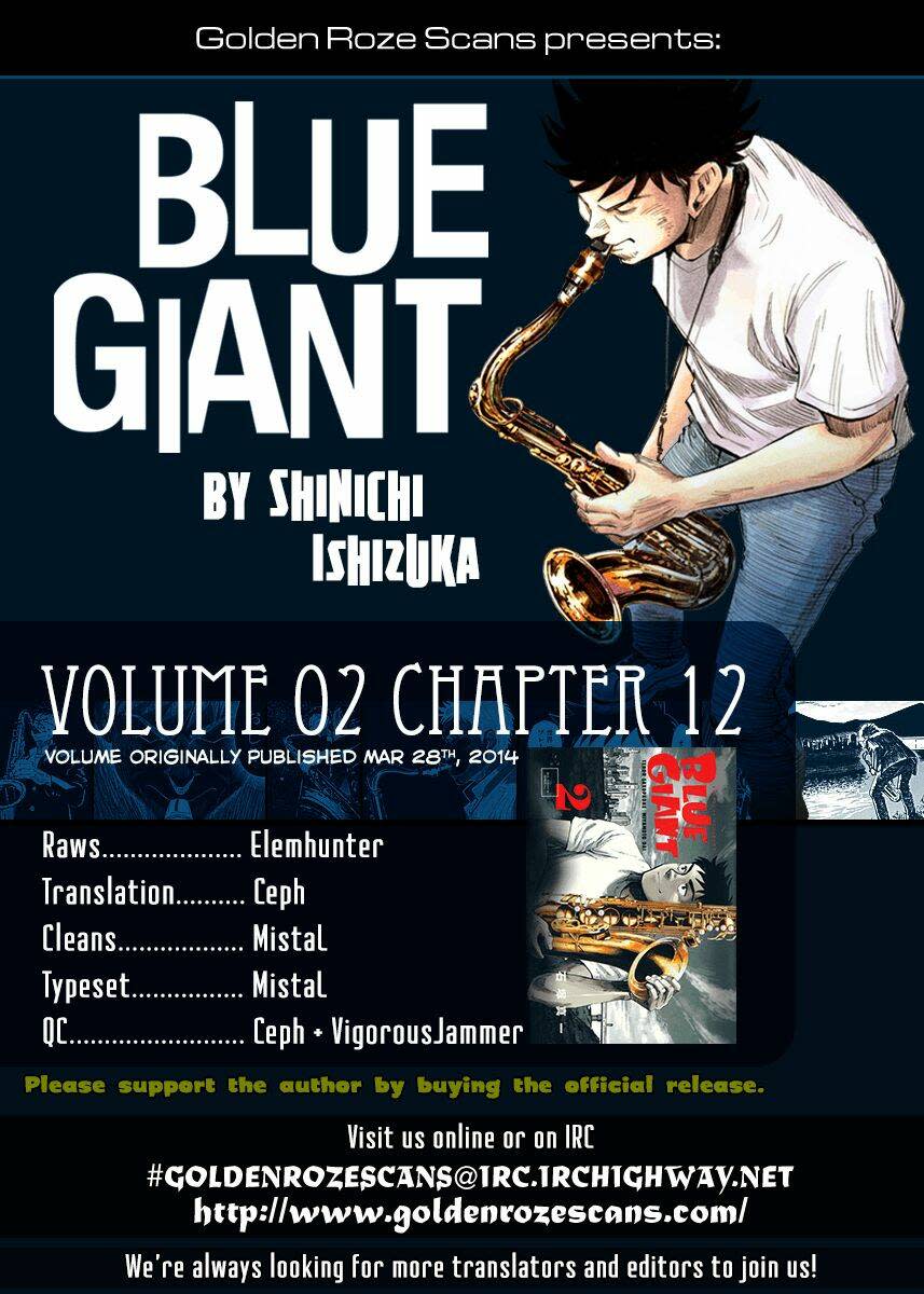 blue giant chapter 12: - round about midnight - Next chapter 13: - confirmation