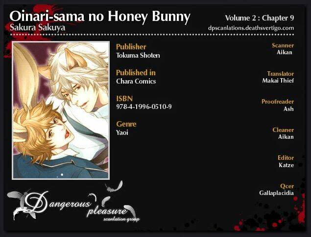 Oinarisama No Honey Bunny Chapter 9 - Next Chapter 10