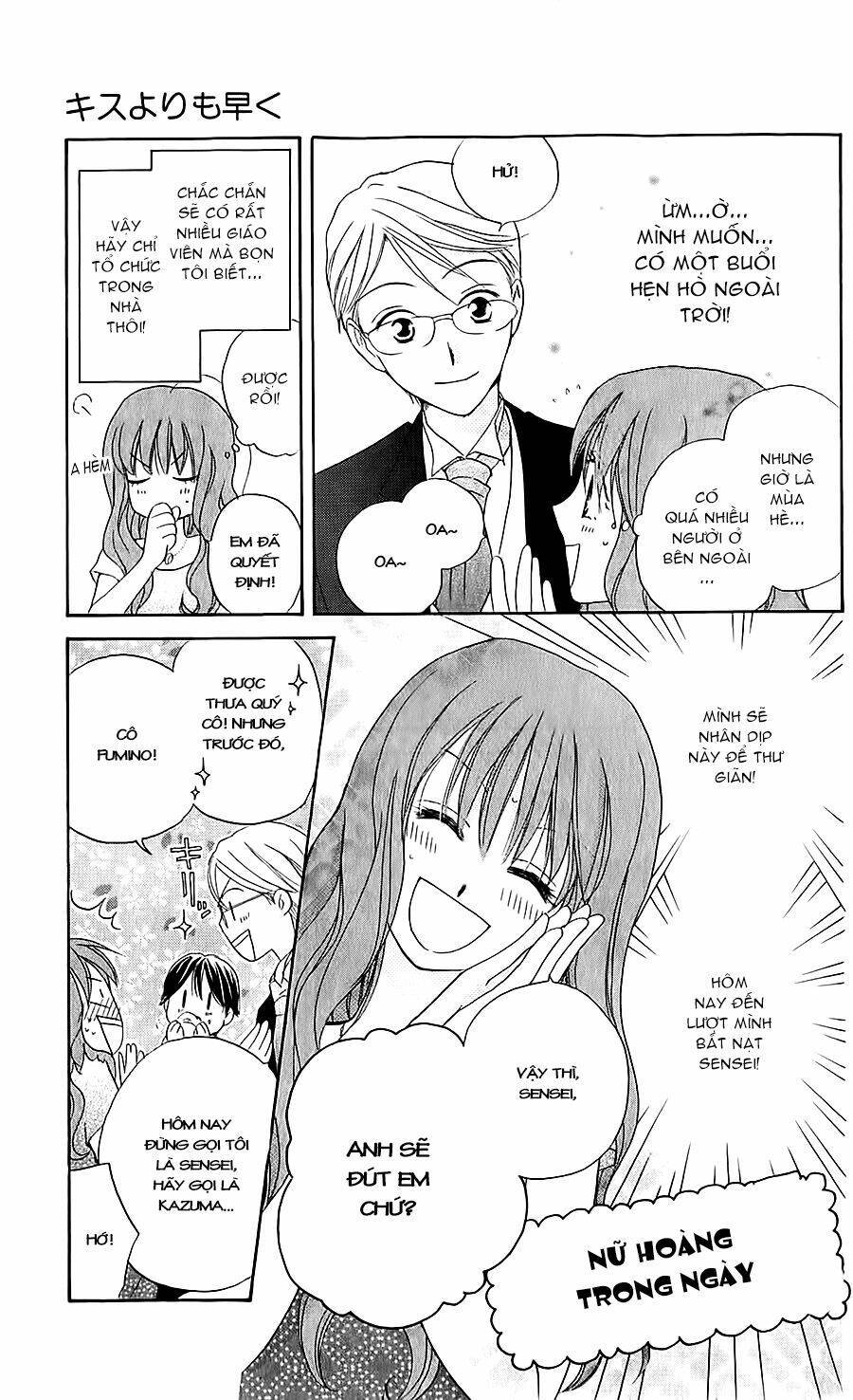 Faster Than A Kiss - Kiss Yori Mo Hayaku Chapter 41 - Trang 2