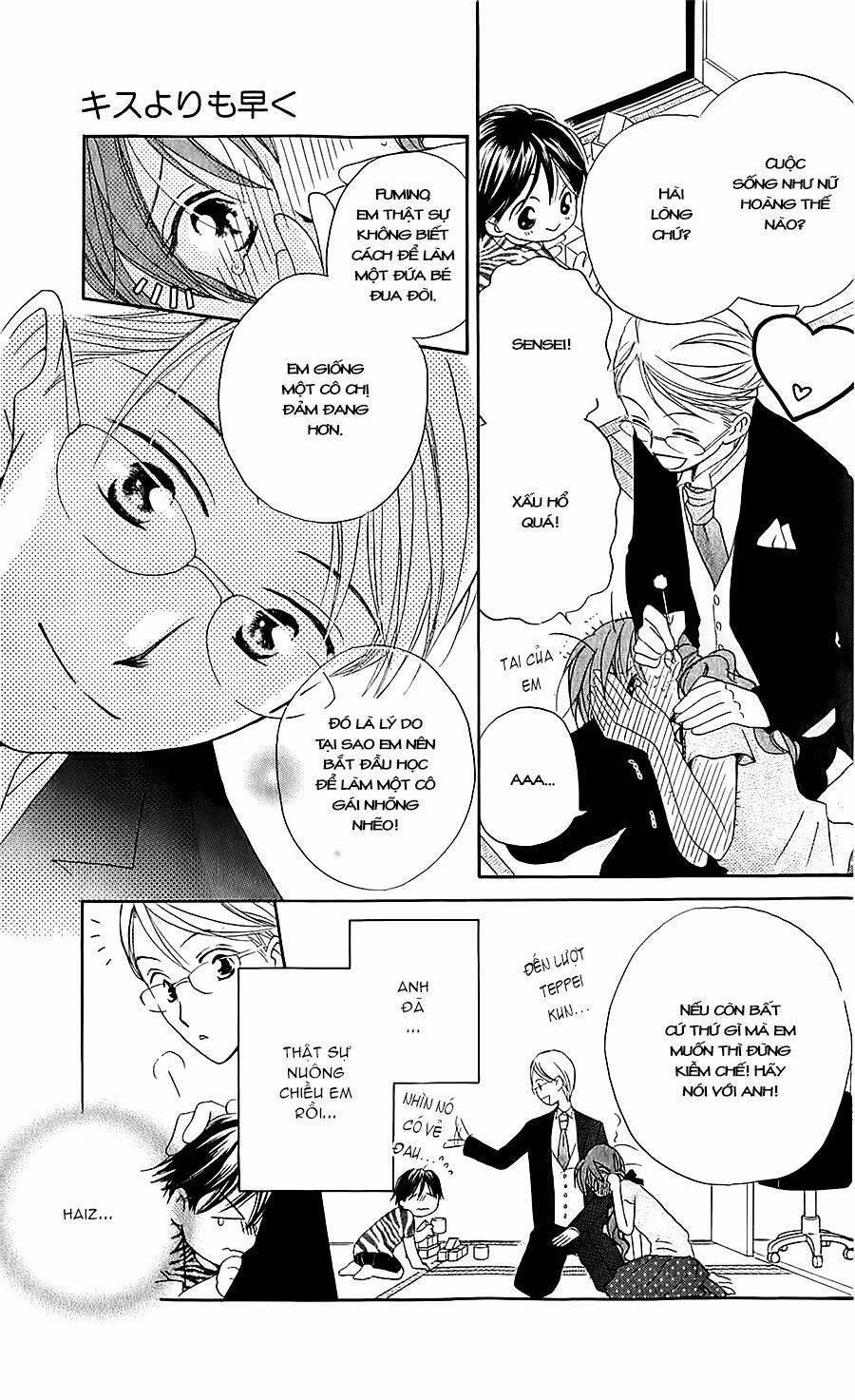 Faster Than A Kiss - Kiss Yori Mo Hayaku Chapter 41 - Trang 2