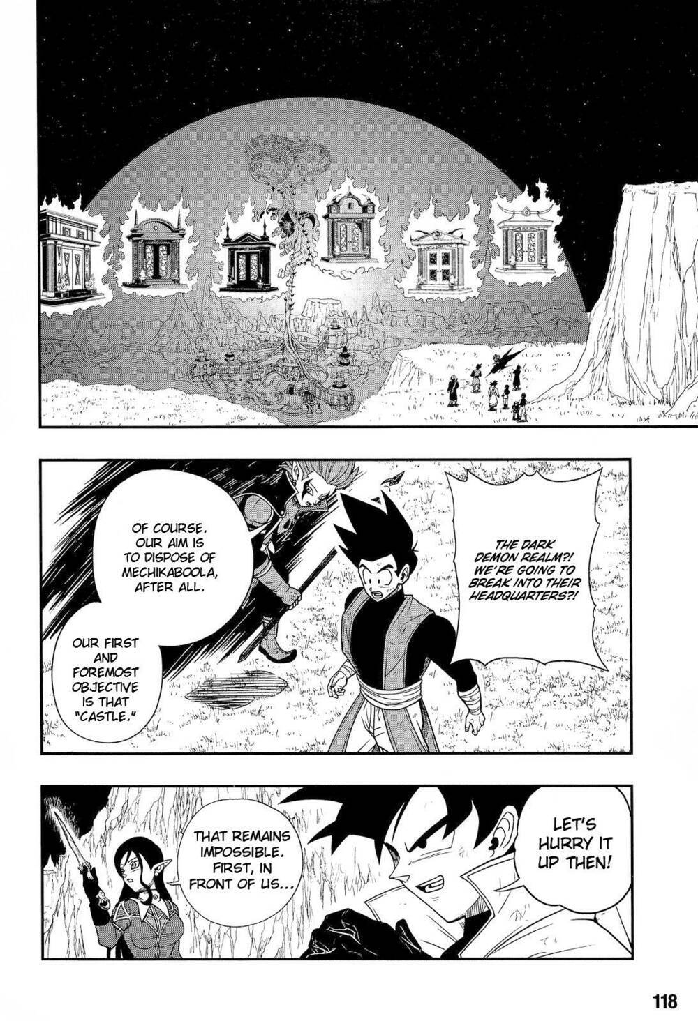 super dragon ball heroes: dark demon realm mission! chapter 14 - Next chapter 15