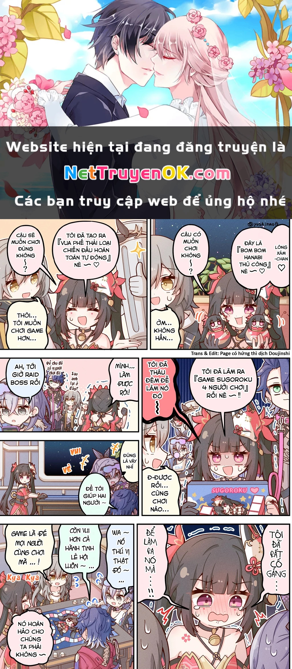 Tuyển tập truyện dịch của Page có hứng thì dịch Doujinshi Chapter 86 - Next Chapter 87