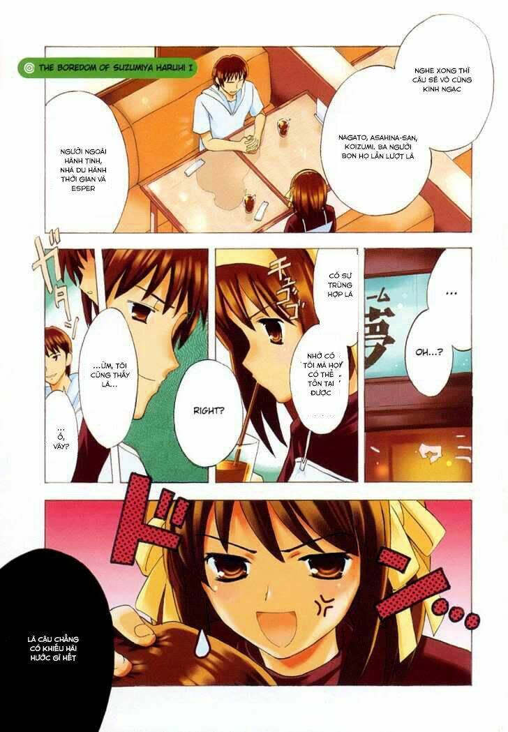 Nỗi Buồn Của Suzumiya Haruhi Chapter 10 - Next Chapter 11