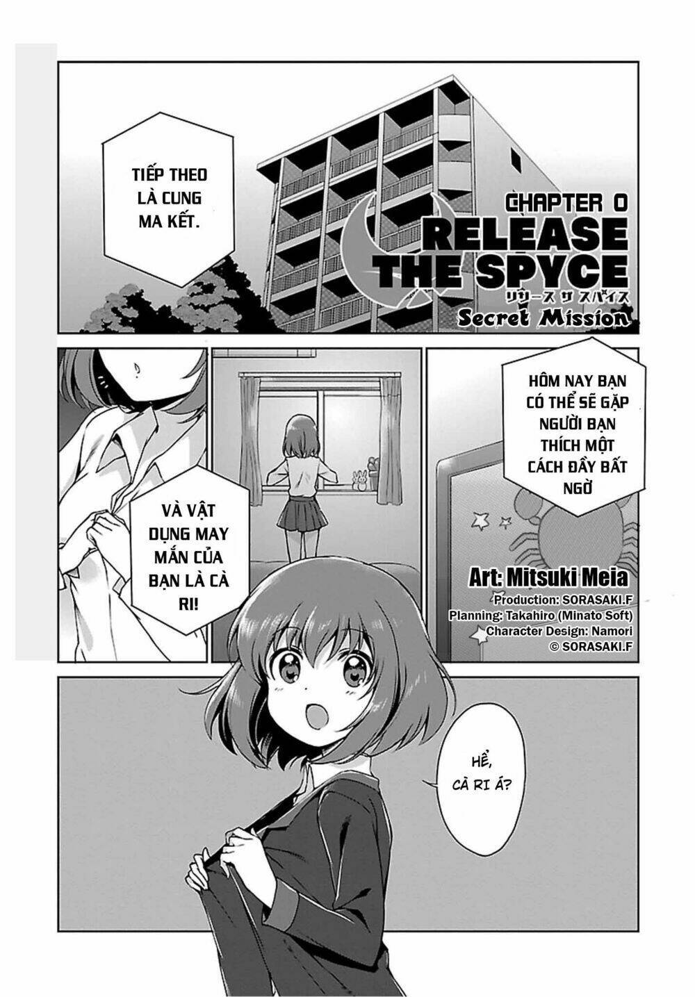 release the spyce - secret mission Chapter 0 - Next chương 1