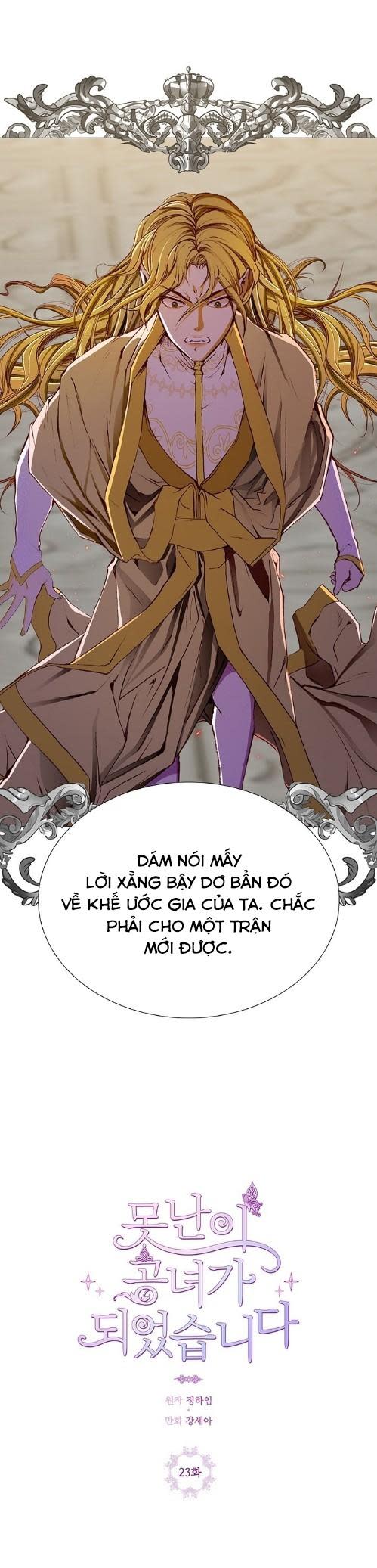 trở thành tiểu thư xấu xí chapter 23 - Next chapter 24