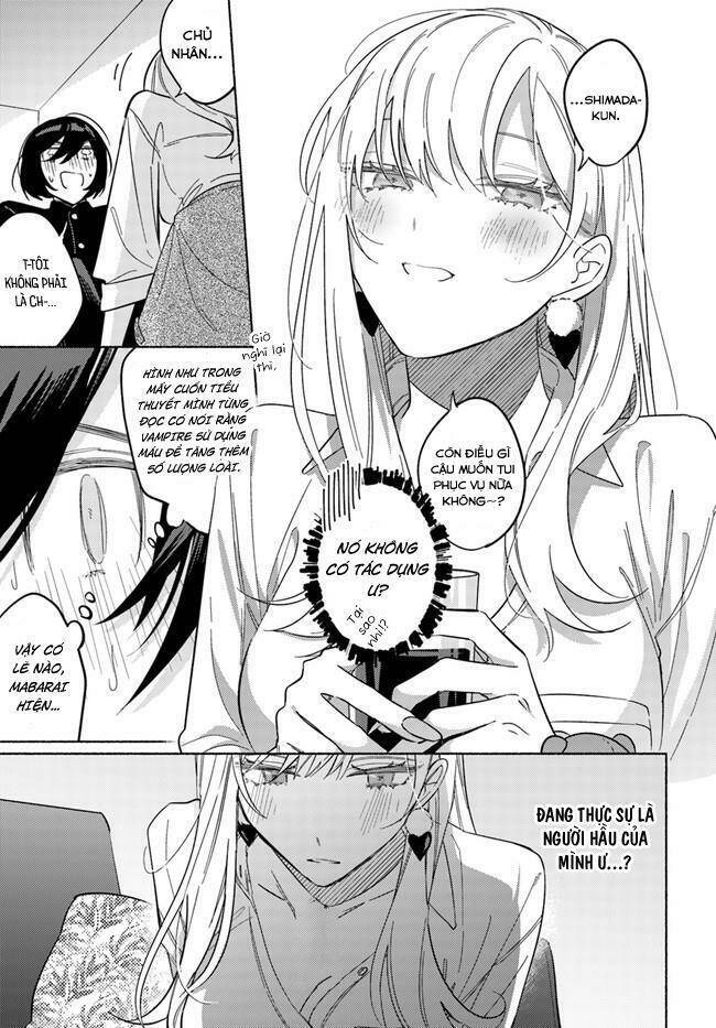 mabarai-san cố gắng săn tôi! chapter 9.5 - Trang 2