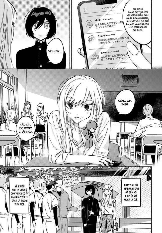 mabarai-san cố gắng săn tôi! chapter 11 - Trang 2