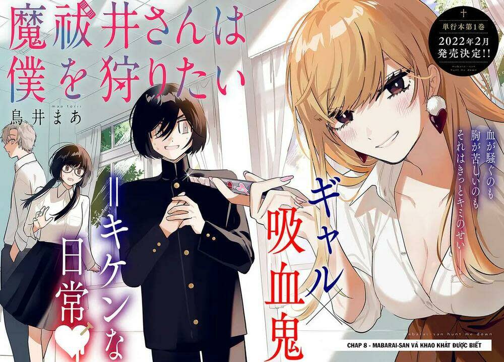 mabarai-san cố gắng săn tôi! Chapter 8 - Trang 2